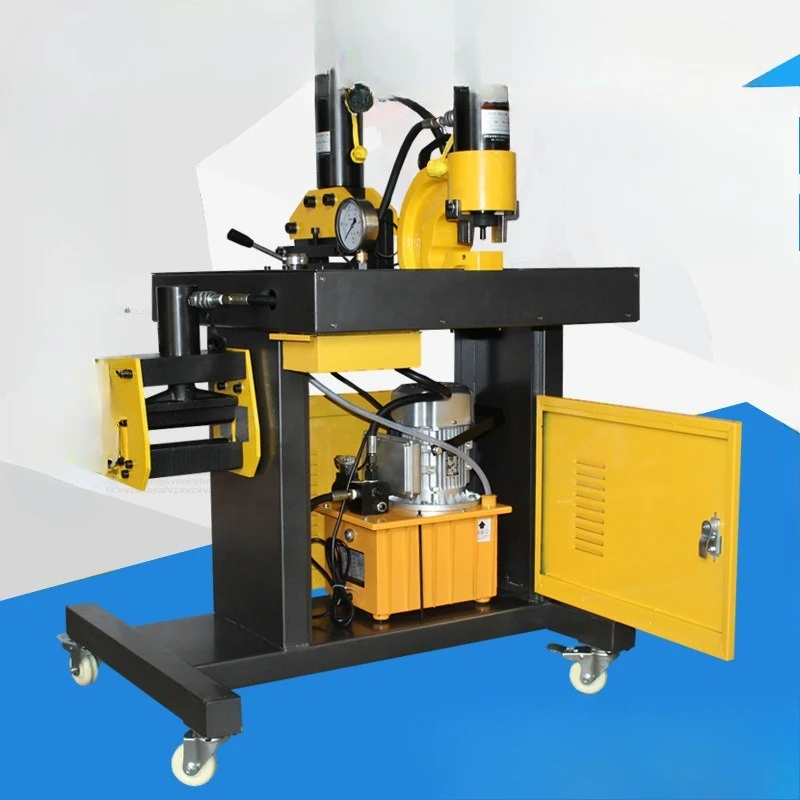 

3-in-1 busbar processing machine pressing line 4-in-1 multi-functional copper bar machine flat vertical bending machine