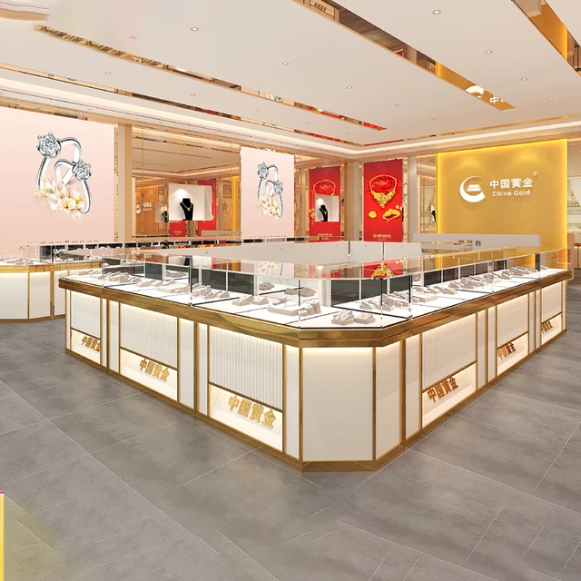 3jewelry Display Cabinet Modern Gold Jewelry Glass Counter Commercial Watch Jade Silver Jewelry Display Cabinet Customization Storage Holders Racks AliExpress