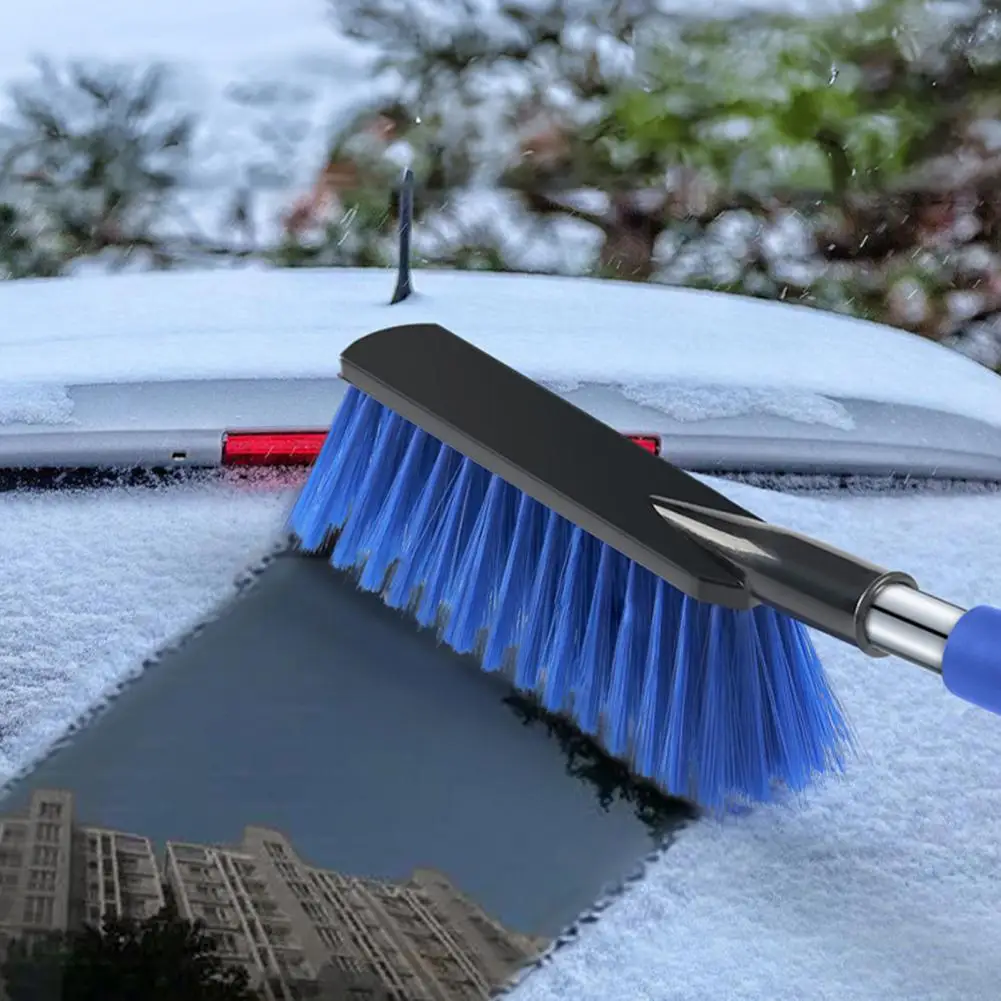 

Car Snow Shovel Car Snow Brush Ice Scraper Extendable Snow Scraper Brush for Car Windshield Portable Ice Scraper Brush for Suv