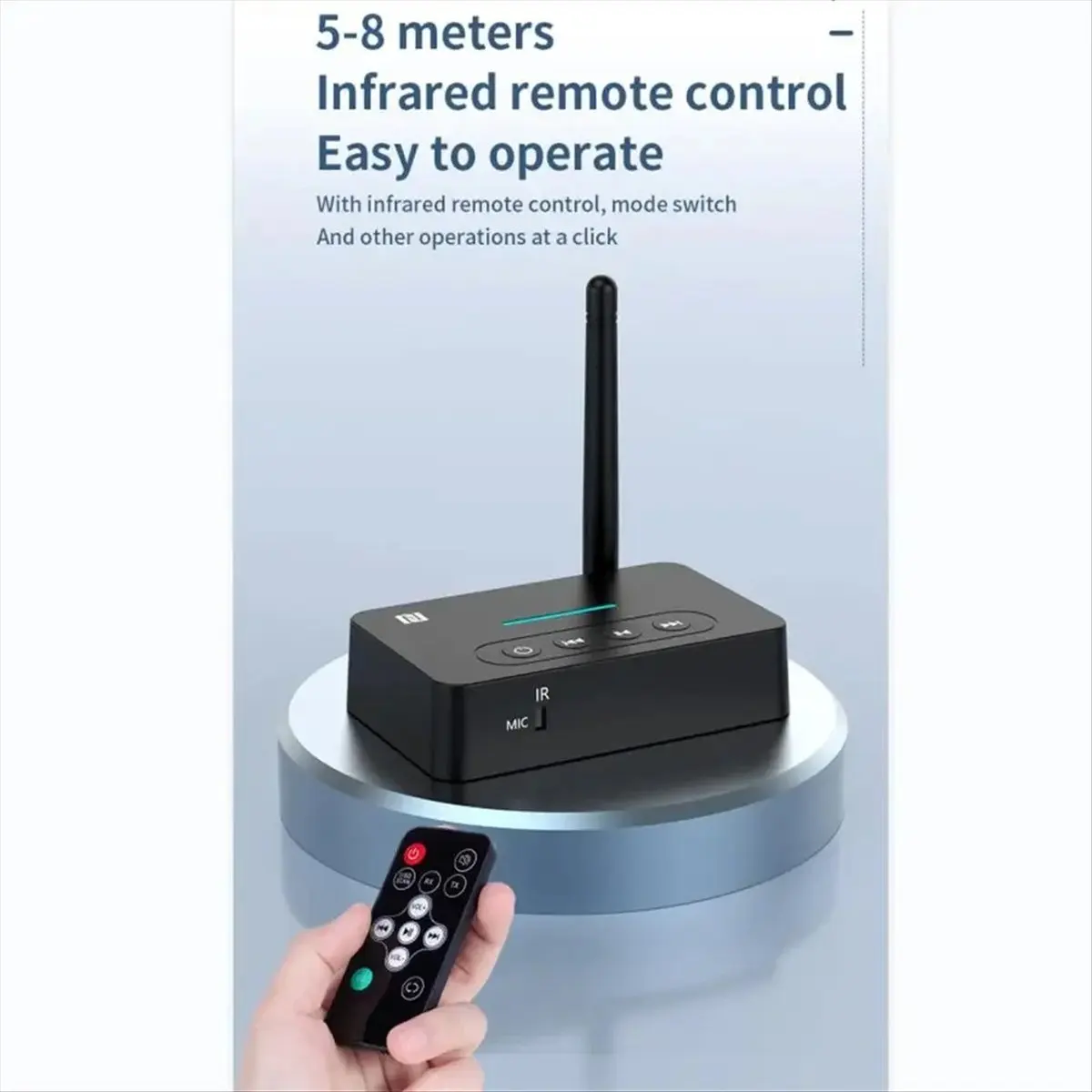 N86R Bluetooth Audio Receiver Transmitter USB TF Card Music Playback AUX to Audio Amplifier Stereo Wireless Adapter