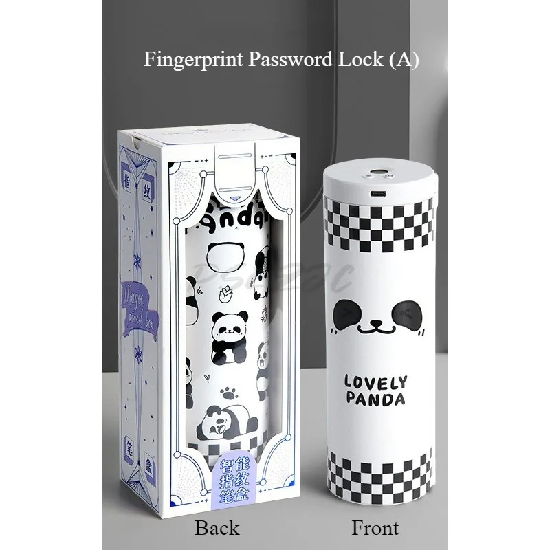 Fingerprint Recognition Multi-functional Pencil Case with Password Lock & Large Capacity  pencil box