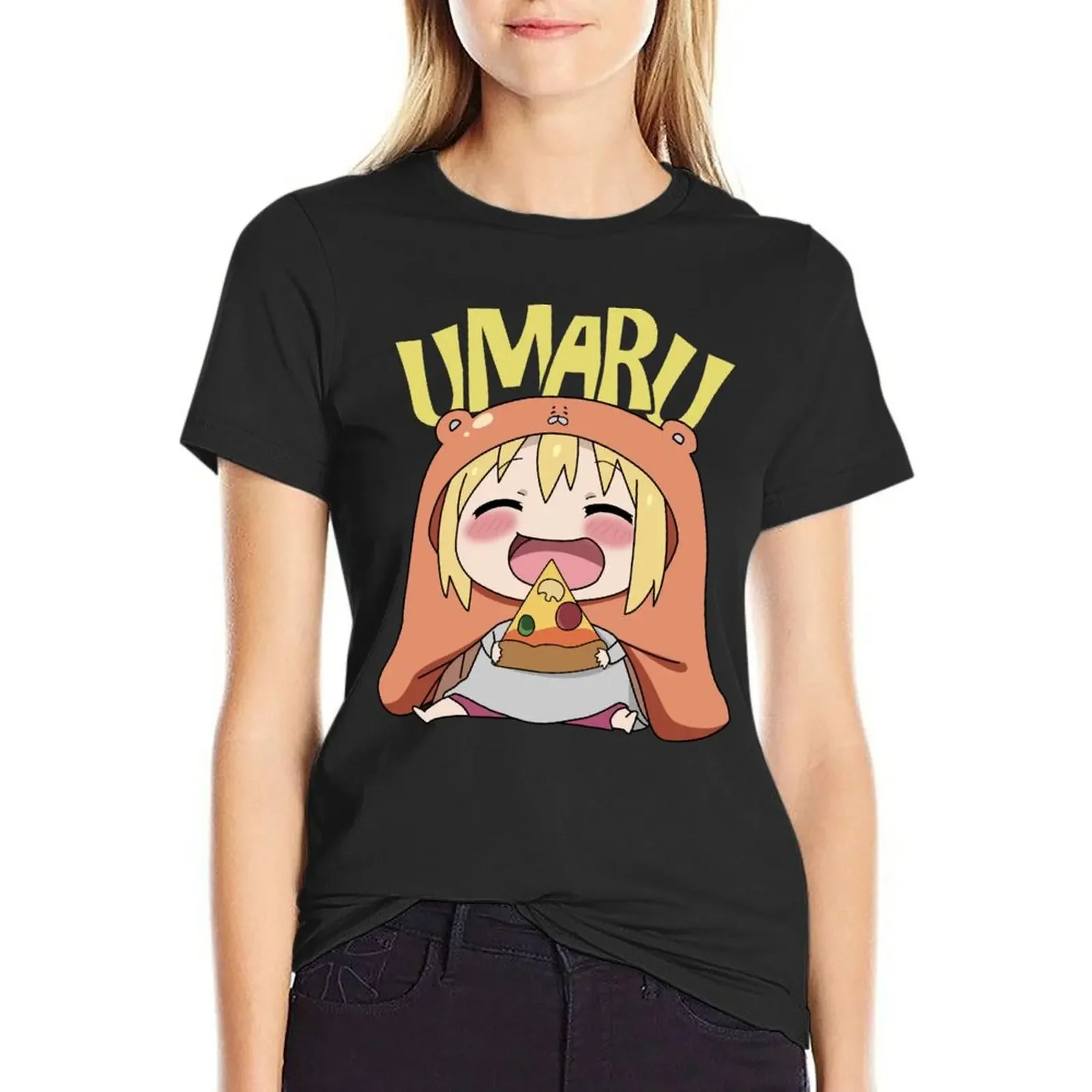 

Umaru T-Shirt summer tops customs heavyweights rock and roll t shirts for Women