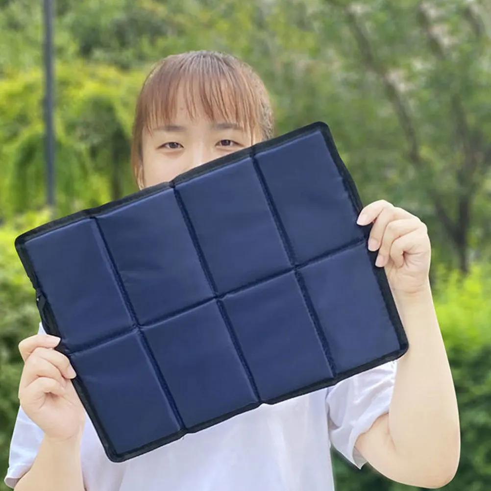 

2Pcs Folding Seat Mat Water Resistant Picnic Cushion for Outdoor Camping Hiking Concerts Backyard Play Easy Carry