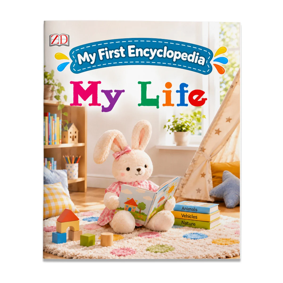 My First Encyclopedia My Life for Kids, Colorful Picture Learning Guide with Body Parts, Clothes, Everyday Objects and First