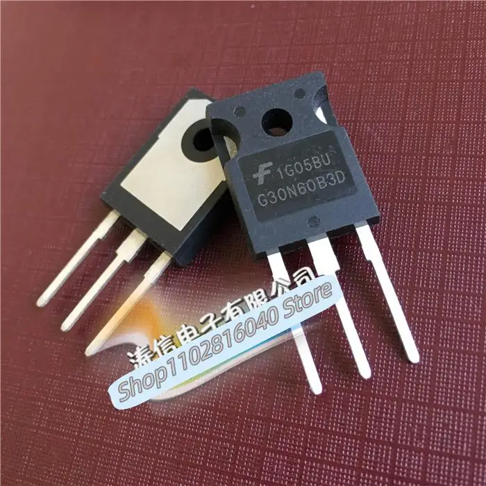 10PCS/Lot G30N60B3D HGTG30N60B3D  IGBT TO-247 30A600V Best Quality Imported Original Spot