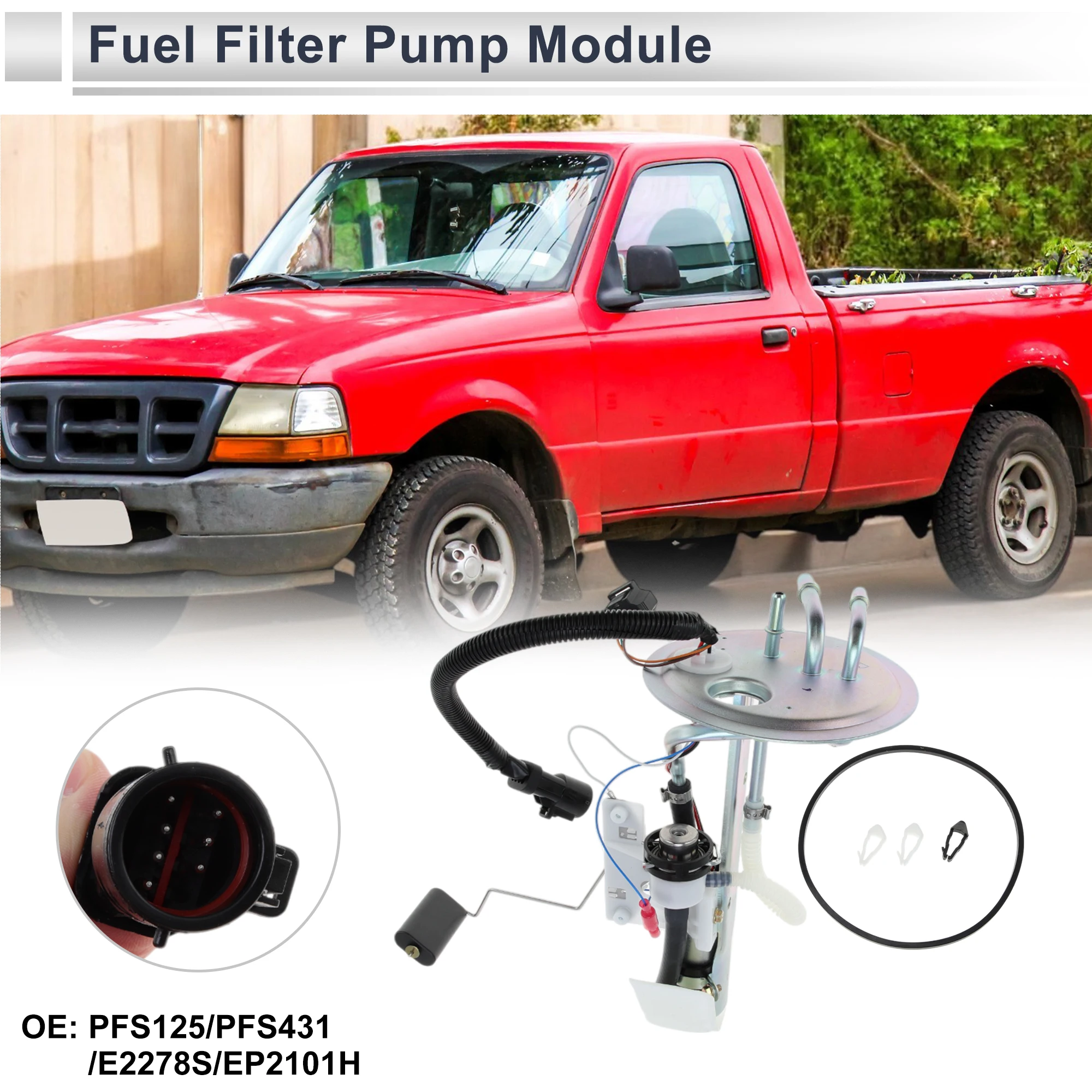 

Электрический топливный насос X Autohaux в сборе для Ford Ranger 2000 2,5 л 3,0 л 4,0 л 1180, модуль топливного фильтра с колесной базой PFS-125