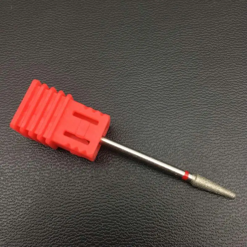 10 type Red Diamond Nail Bit Burr Milling Cutter Electric Nail Drill Machine Nail Nail Accessories Nail Tool Nail Remove Skin