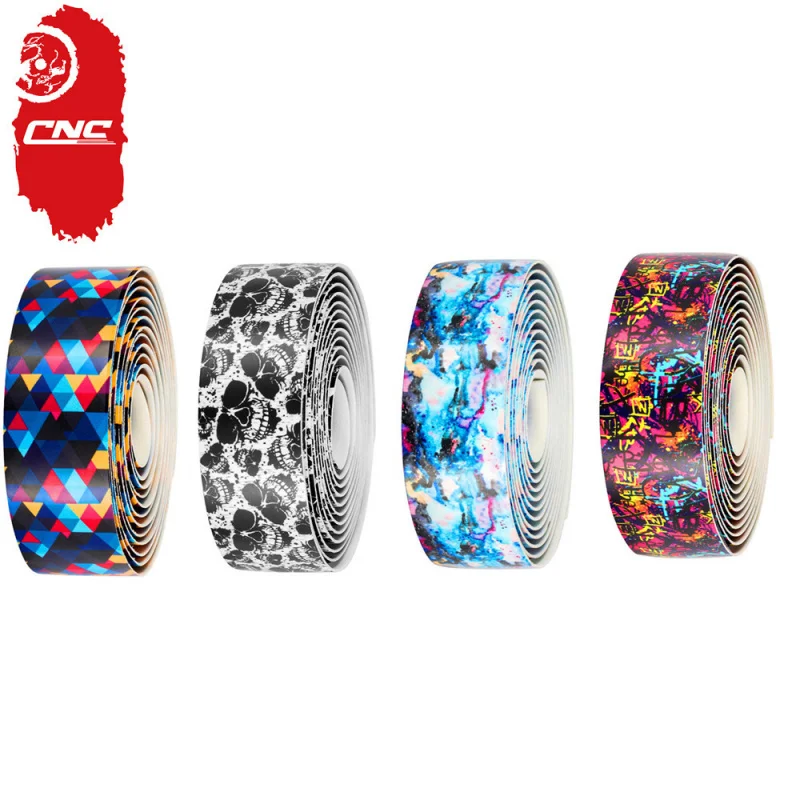 Highway Bicycle Handlebar Ribbon Cool Camouflage Bent Handbag Handle Wrap Ribbon Shock Absorption Non-Slip Bicycle Accessories