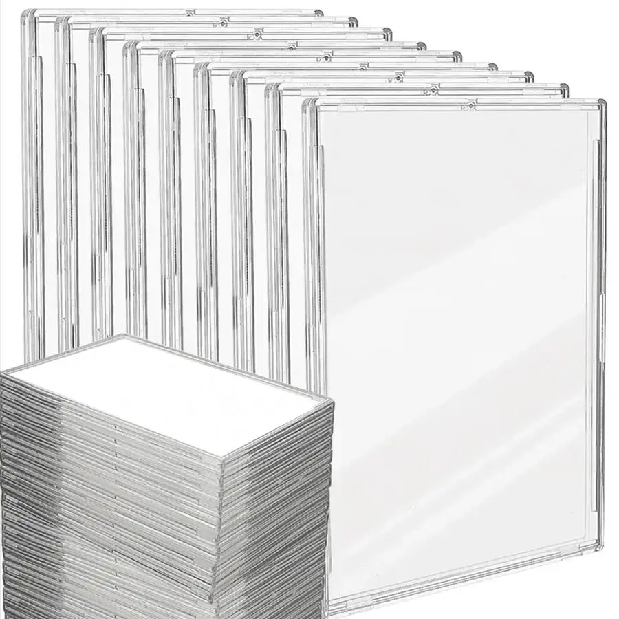 3-20pcs Clear Acrylic Card Case, Tabletop Picture Holders, Display Frame for Photocards, Collectible Card, Desk Decor XJM view 4