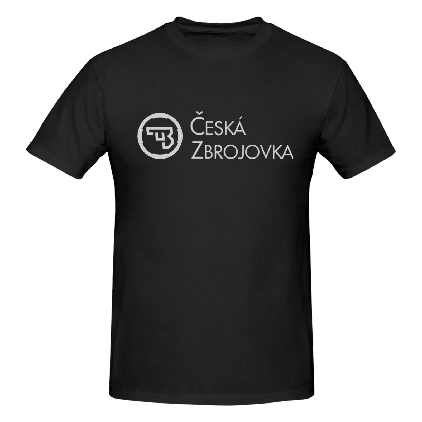 

2025 Ceska Zbrojovka Loose Oversized Short Sleeved Breathable Soft T-Shirts 100% Cotton Soft Cotton Blend Short