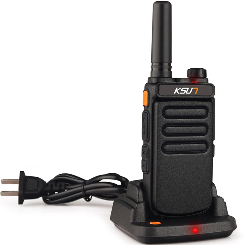 High quality KSUN KSX65 portable encrypted radio UHF shatterproof two-way radio license free remote walkie-talkie