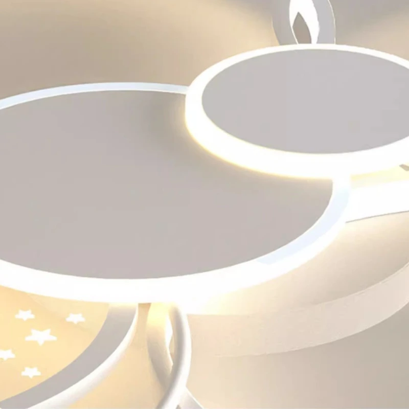 Italian Creative Acrylic Ceiling Lamps Simple Atmospheric LED Starry Sky Ceiling Light Bedroom Restaurant Kitchen Study Fixtures