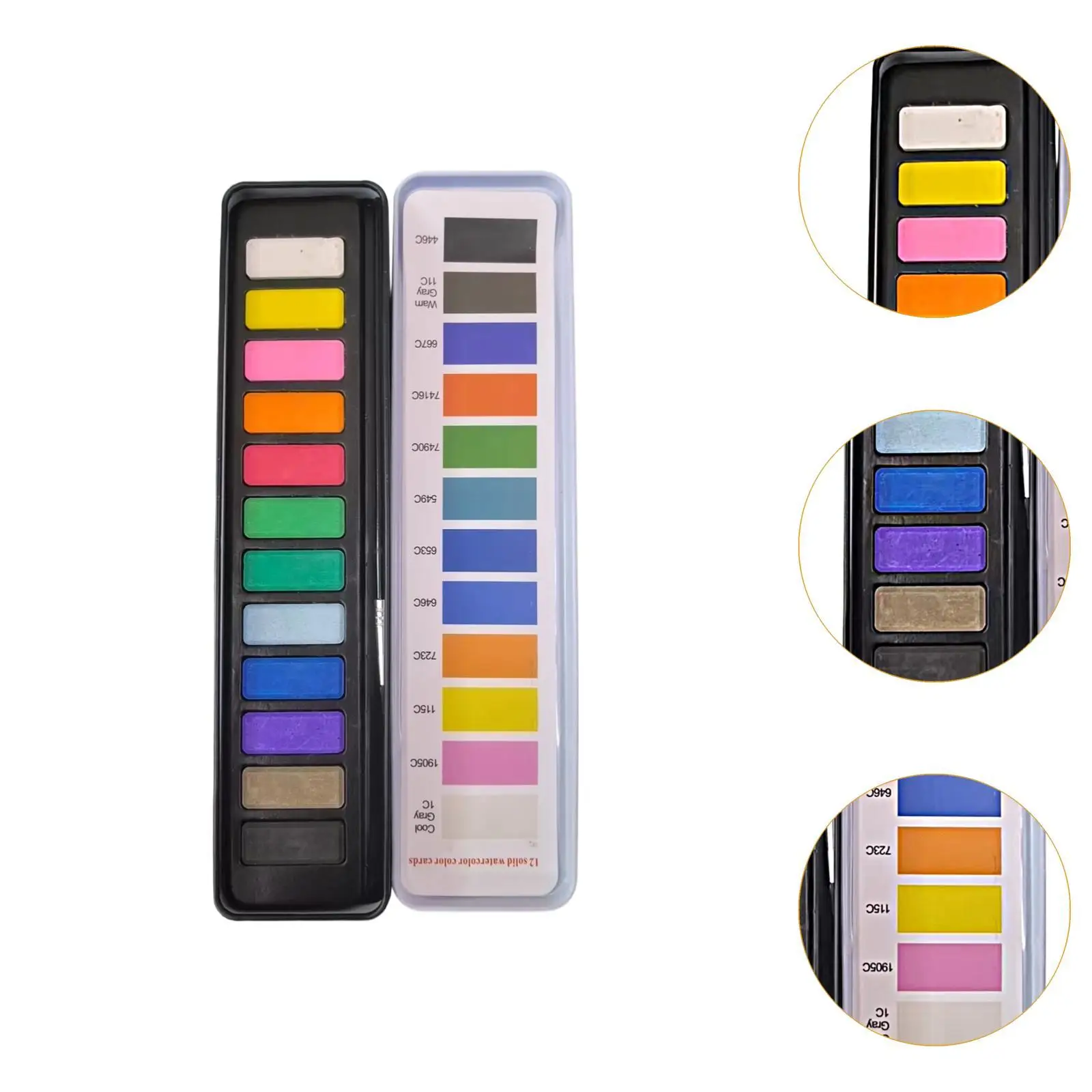 Watercolor Paint Set with Brush Arts Crafts Supplies Water Colors Paint Set for Card Making Drawing Workbook Classroom Students