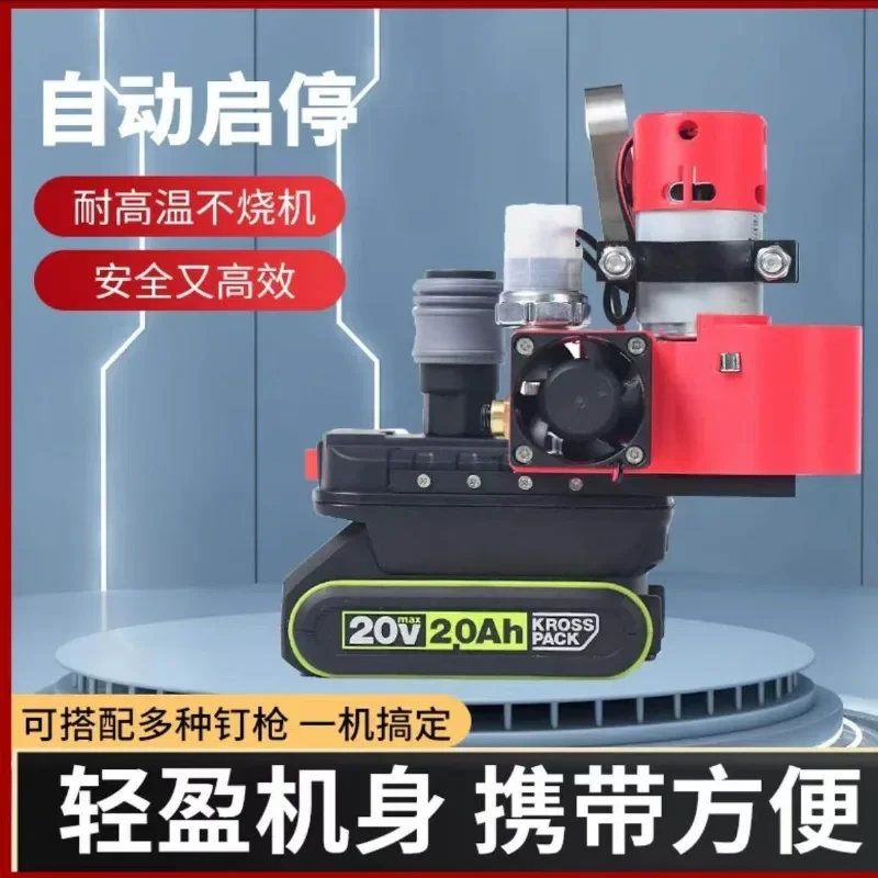 Lithium Battery Air Pump Core, Mini Air Compressor, Car Woodworking DIY Nail Gun Modification
