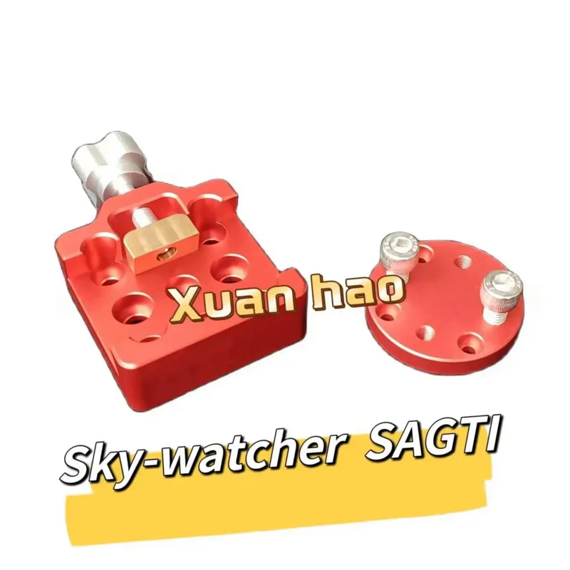 XH STAR Sky-watcher SAGTI Equatorial retrofit assembly dovetail groove non-destructive lock dovetail groove with adapter disc