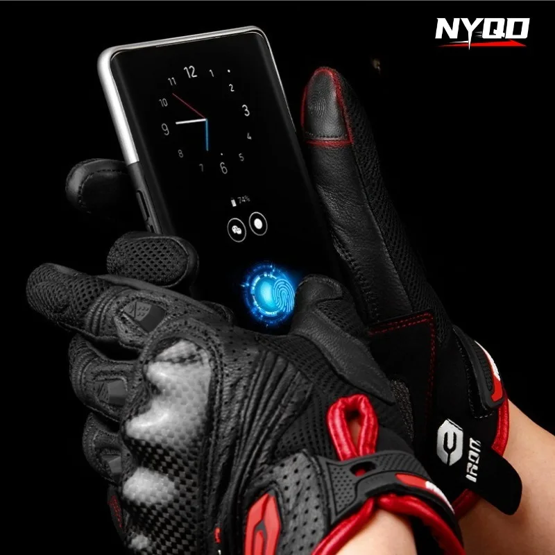 

Motorcycle racing locomotive off-road breathable anti-drop motorcycle riding gloves