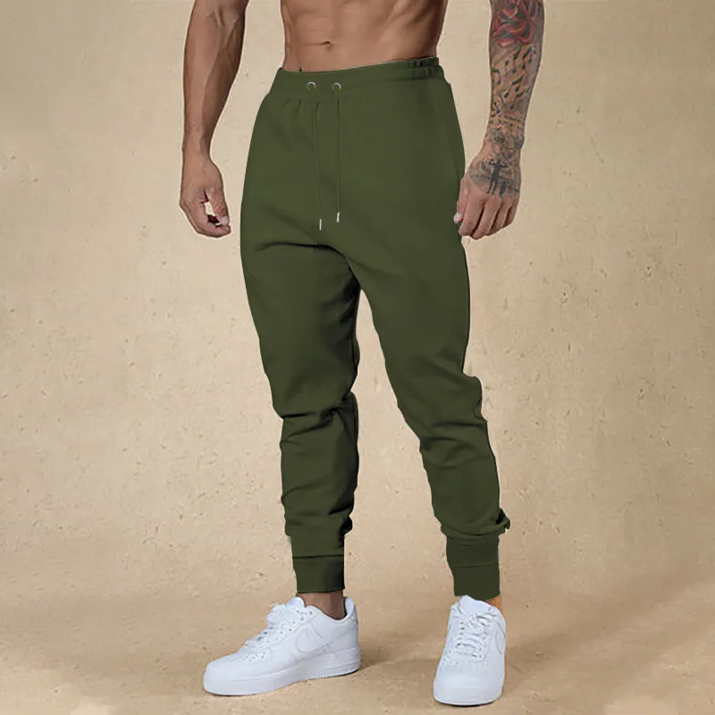 2024 Spring and Summer New Men's Sports Pants Leggings Casual Pants Fitness Pants and Men's Wear men's clothing trousers for men