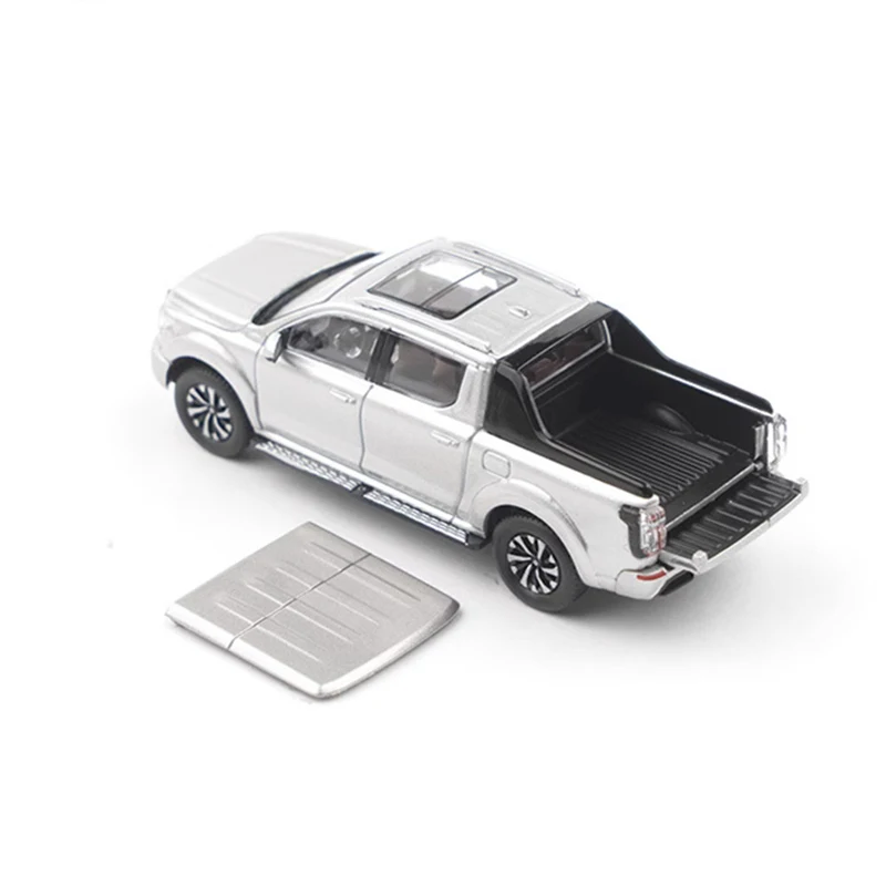 1:64 Great Wall Motor POER Pickup Alloy Car Model Simulation Diecast Metal Off-road Vehicles Car Model Miniature Scale Kids Gift