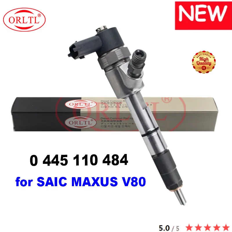 

ORLTL Genuine Fuel Injector 0445110484 Diesel 0 445 110 484 Common Rail for SAIC MAXUS V80