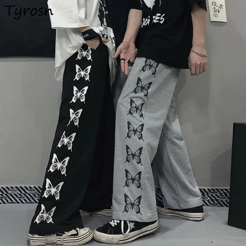 Pants Women Print Harajuku Japan Style Vintage Streetwear Trousers Fashion Joggers Loose Bf Leisure Hip-hop High Street Chic Ins