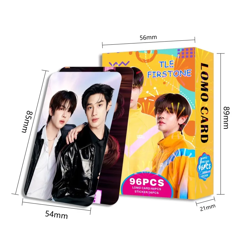 96 tlefiestone polaroid star collection card sticker postcard lomo card