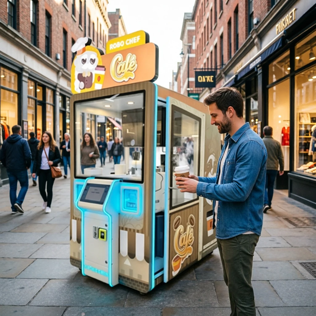 Self Service Coffee Vending Machine Built In Water Pump Matching External Water Filter Waiting Room Desktop Coffee Machine