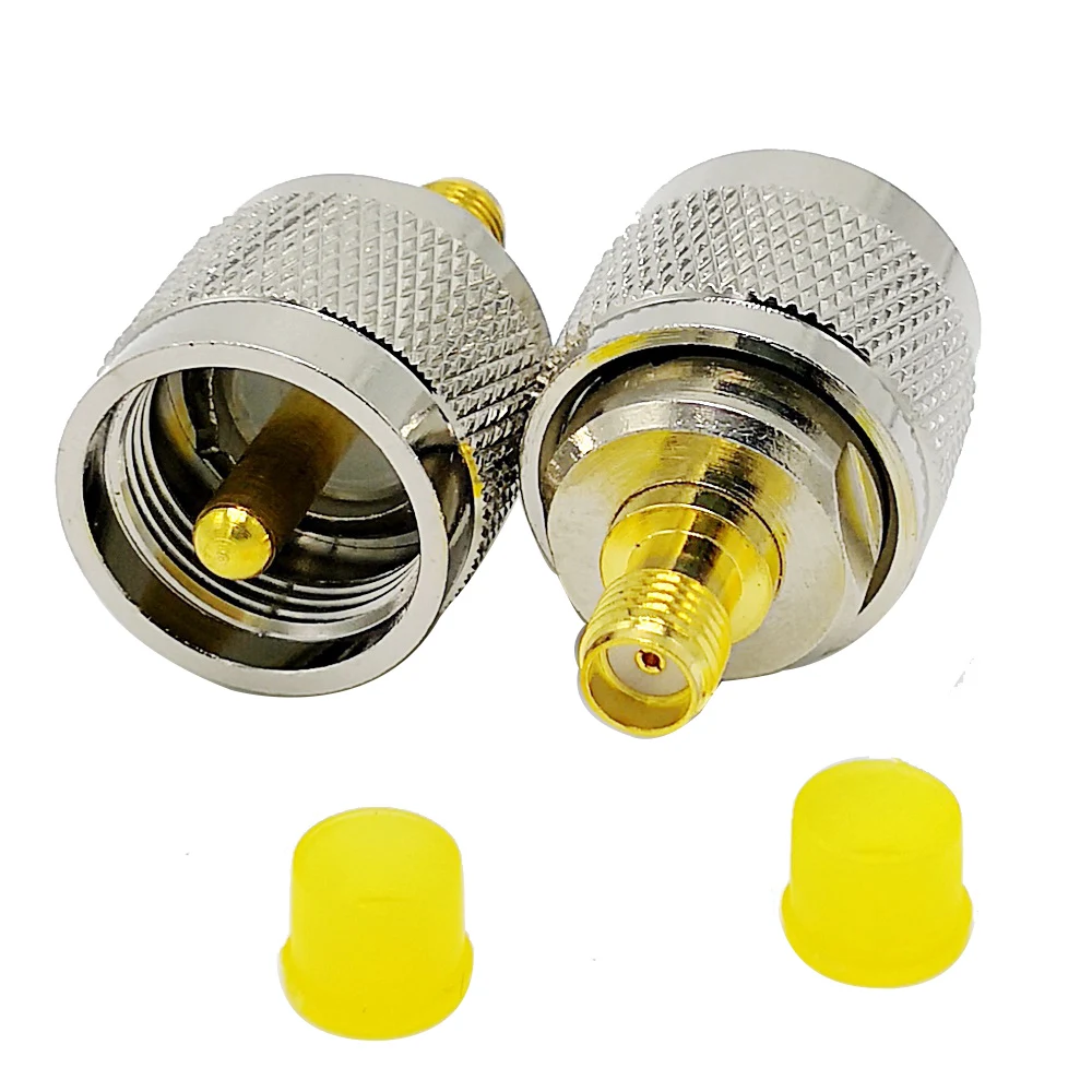 Radio Wireless Signal Output Conversion Connector SL16 UHF Male To SMA Female Walkie Talkie Antenna Adapter 1Pcs