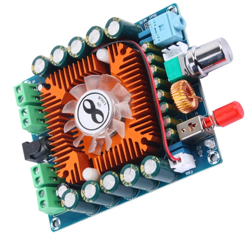 【RECOMENDAR】TDA7850 لوحة وحدة مكبر كهربائي رقمي للسيارة بأربع قنوات HIFI 50Wx4 مستوى الحمى عالي الدقة