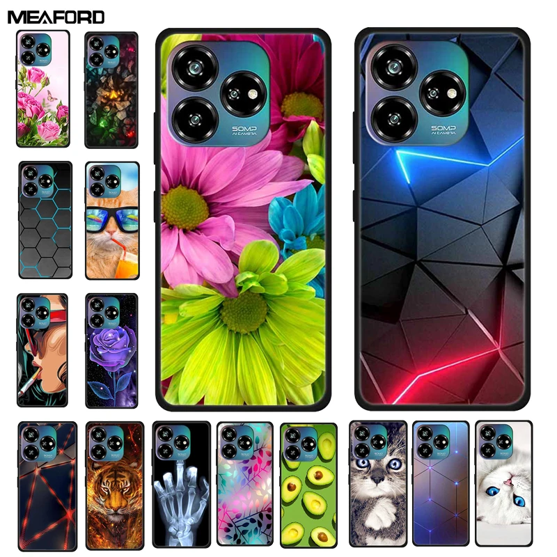 Para ZTE Blade V60 diseño funda V60Vita lujo moda suave silicona a prueba de golpes funda de teléfono para ZTE Blade V60 Vita contraportada Coque