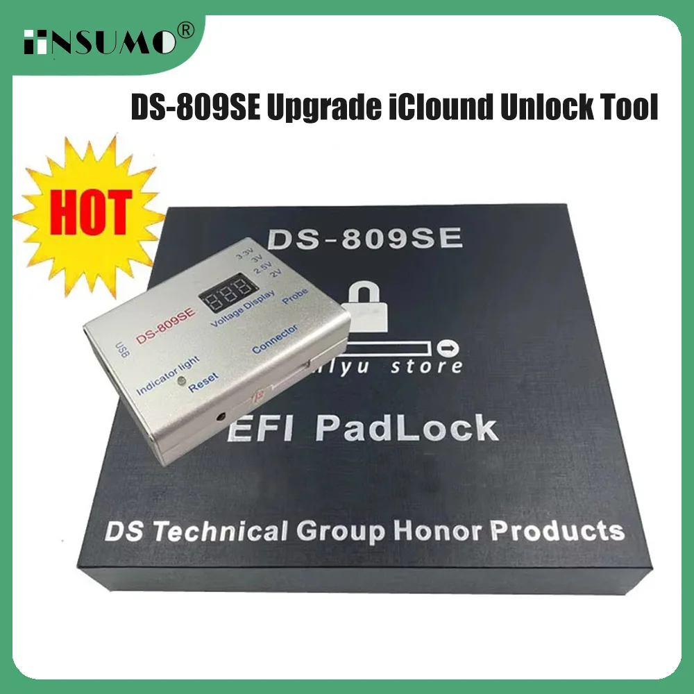 Newest DS-809SE DS809SE iCloud Unlock Tools Unlocker For MacBook Pro Air iMac MAC Mini EFI PadLock Remove Unlocking Tool