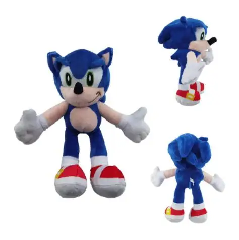 Juguete de peluche Sonic de algodón PP, muñeco de peluche the Hedgehog, figura de acción, decoración, regalo de cumpleaños para niños