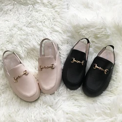 Kids Shoes Children Black Outdoor Slides Baby Girls Slippers Toddler Boys Soft Brand Flats Princess Slides Slip On Shoes Summer