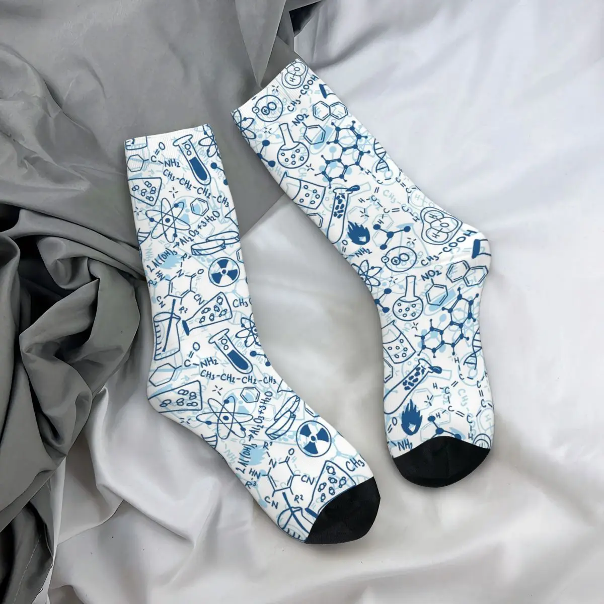 化学ソックス原宿吸汗ストッキングオールシーズンロングソックスアクセサリーユニセックス誕生日プレゼント用