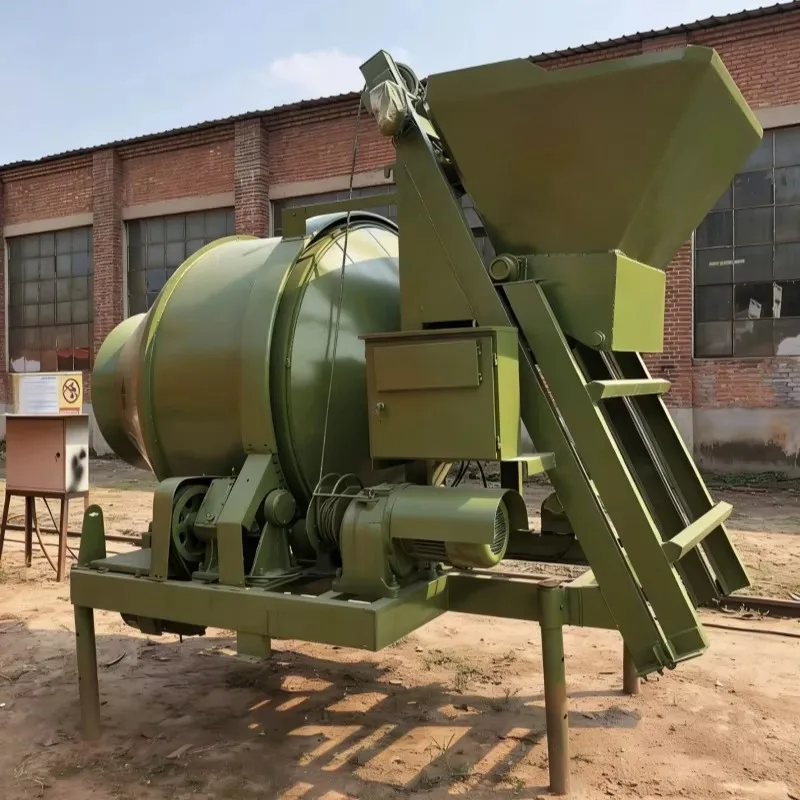YG High Speed Self Loading Concrete Mixer Portable Cement Mixing Station YG Brand