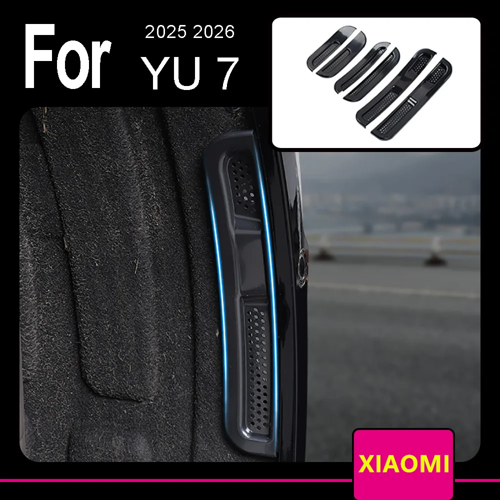 

Крылья переднего и заднего колеса, защитный чехол для впуска воздуха для Xiaomi YU7 2025 2026, защитный чехол для впуска воздуха, аксессуары для модификации