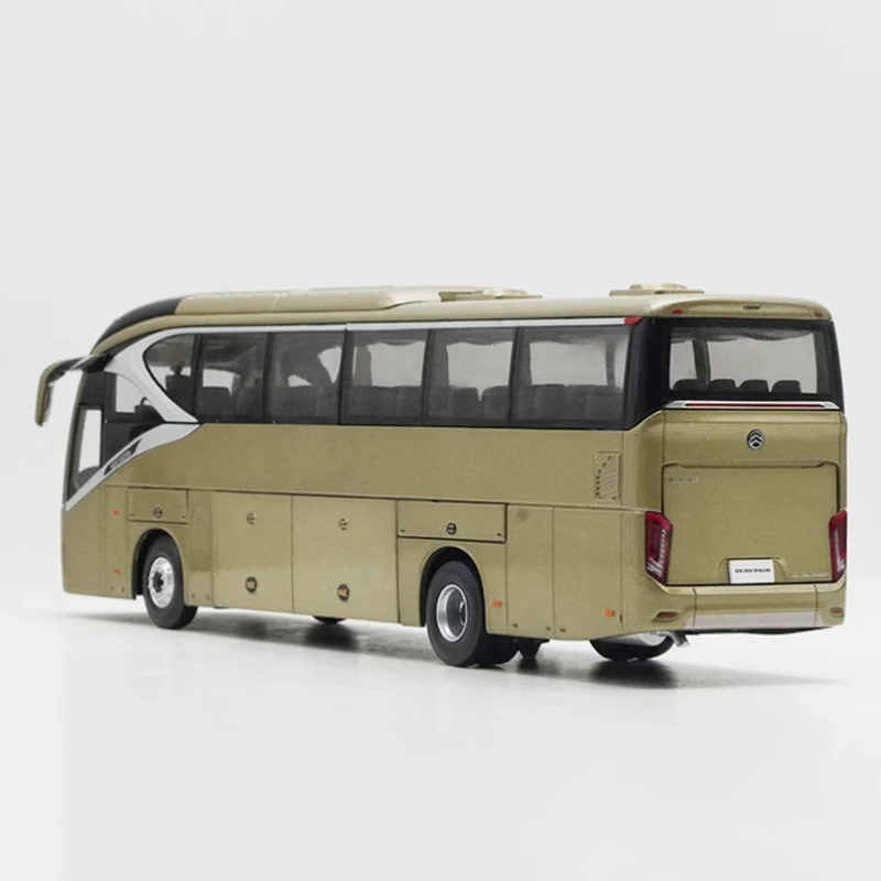 Original Diecast 1:42 Scale XML6129 Navigator Bus Alloy Car Model Finished Product Simulation Toy Collection Gift Static Model