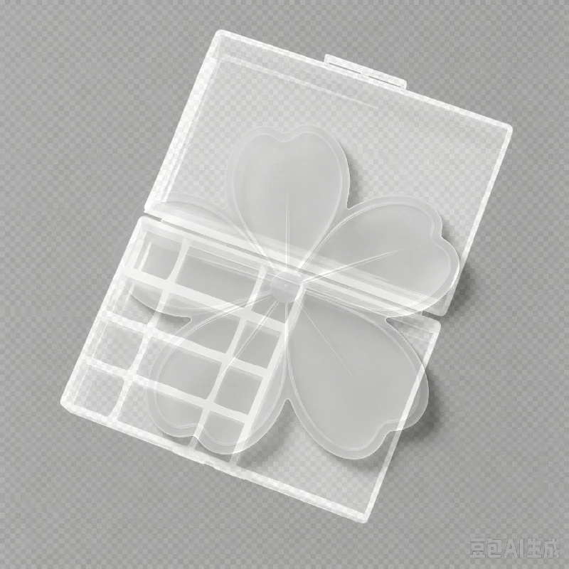1Pcs Universal AA Battery Storage Box Transparent Plastic Battery And 4-in-1 Charging Cable Organizer Case