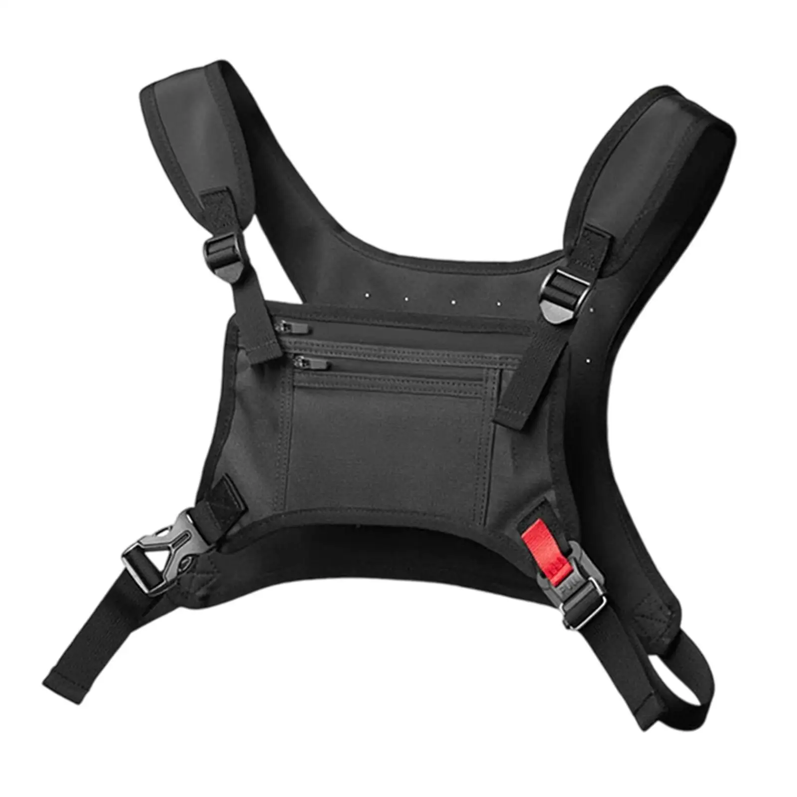 Women Chest Rig Bag Multiple Pockets Multifunction Fashion Fanny Pack for Running Travel Walking Outdoor Activities Picnic
