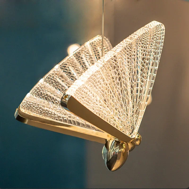 

Butterfly Led Pendant Lights Hanging Lamp Indoor Lighting For Bedside Living Dining Room Kitchen pendente iluminação Light