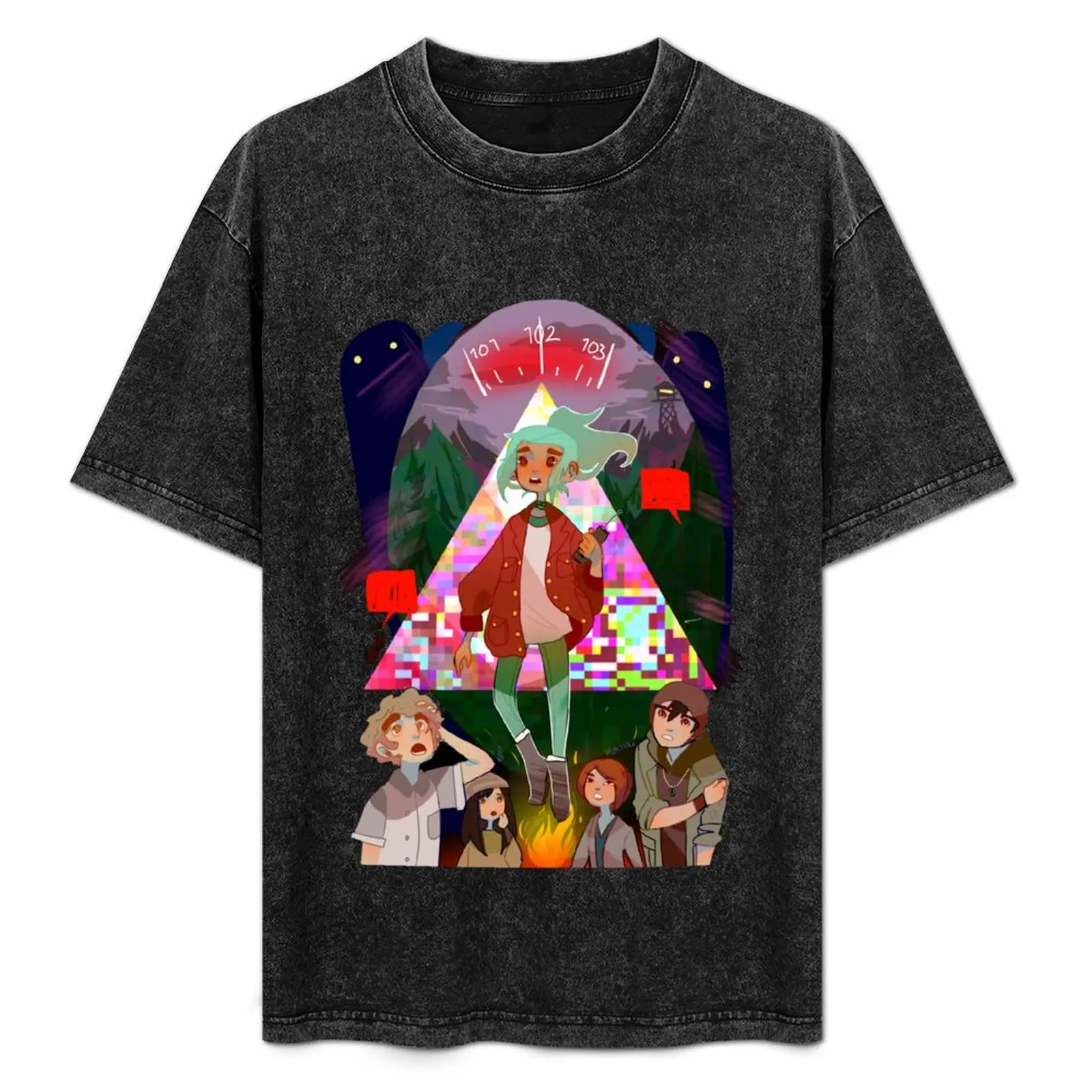 Camiseta Ollie Oxenfree Dry Fit para correr, camiseta de manga corta