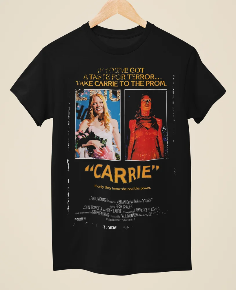 

Carrie - Movie Poster Inspired Unisex Black T-Shirt