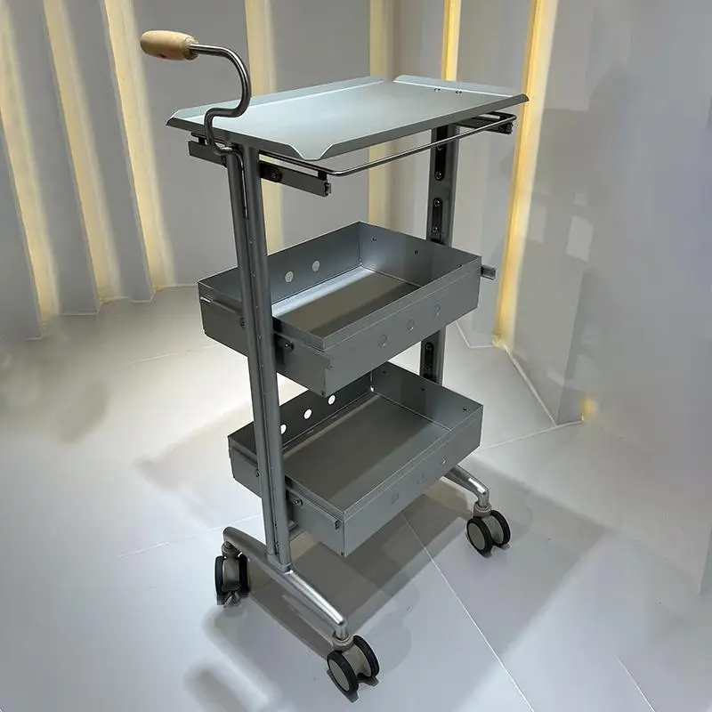 

Инструмент из нержавеющей стали, профессиональные принадлежности для салонов, шкаф для хранения из сплава, многофункциональная вспомогательная тележка Carro Con Ruedas на колесиках