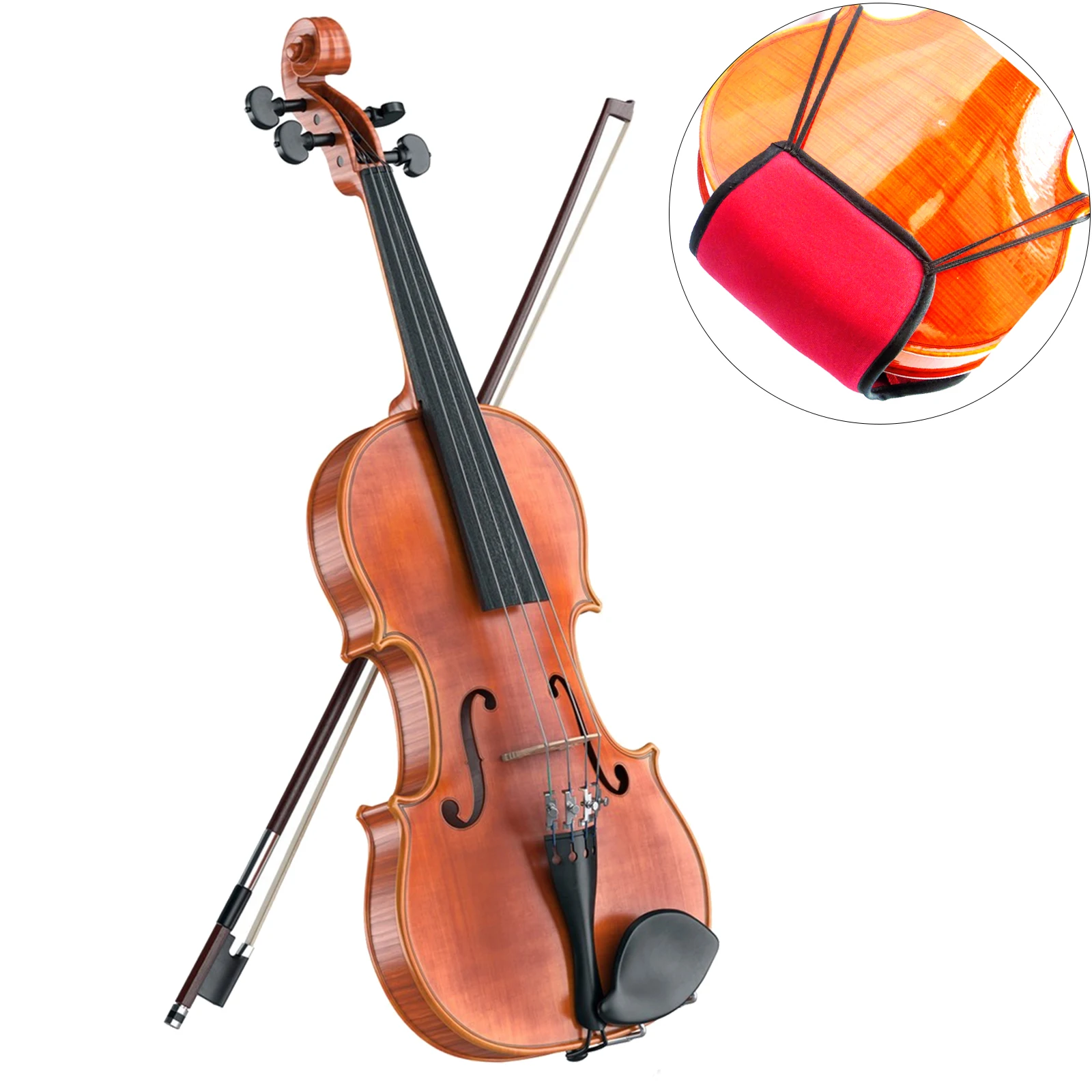 

Cotton Chin Holder Performance Accessory Advanced Violin Shoulder Rest Pad Child