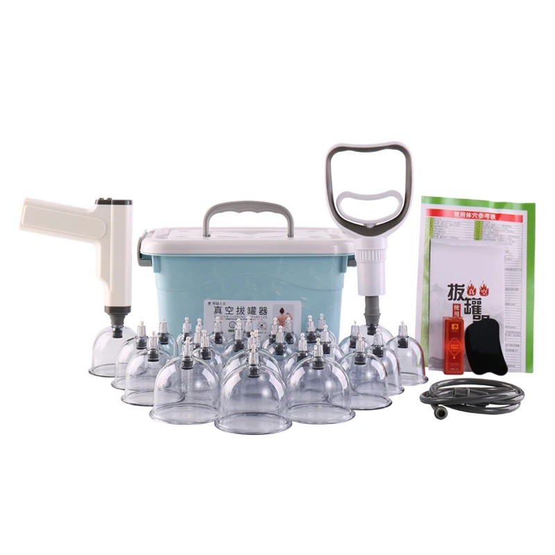 New Automatic Electric Cupping Set  Hijama Cups Vacuum Cupping Device with Electric Cupping Pump
