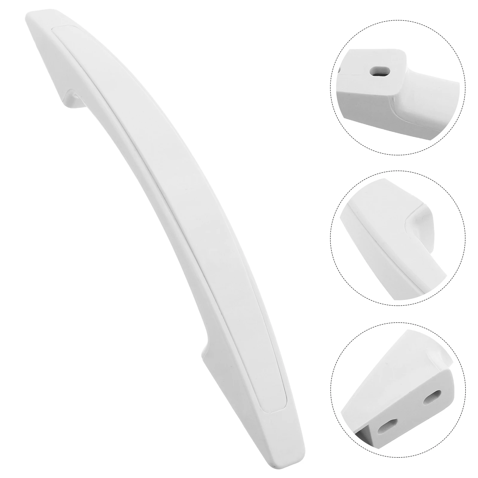 

Universal Freezer Heavy Duty Plastic Pull For Display Cabinet Easy Installation Durable Grip Comfortable Design Smooth Finish