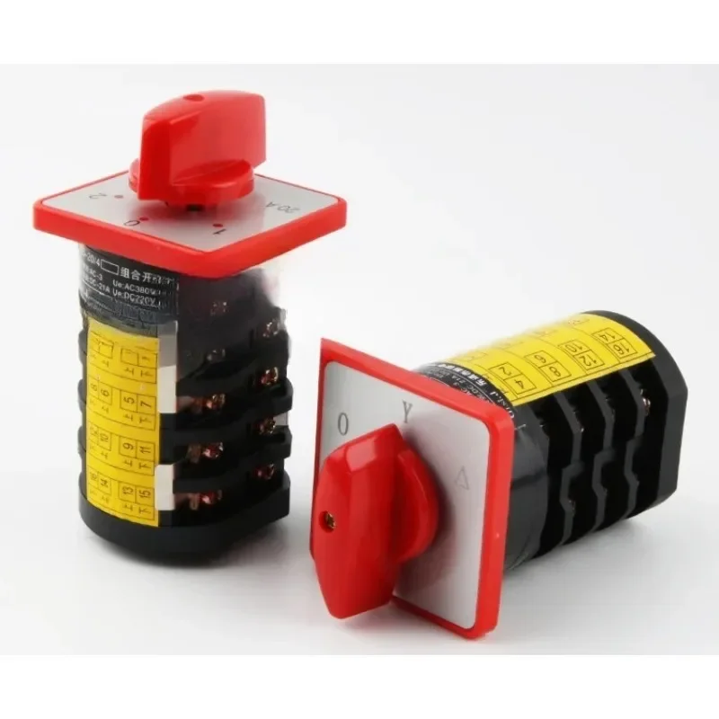 

2 шт. Комбинированный переключатель HZ5-20/4 L03 M05 и универсальный переключатель для прямого, обратного и прямого вращения мясорубки