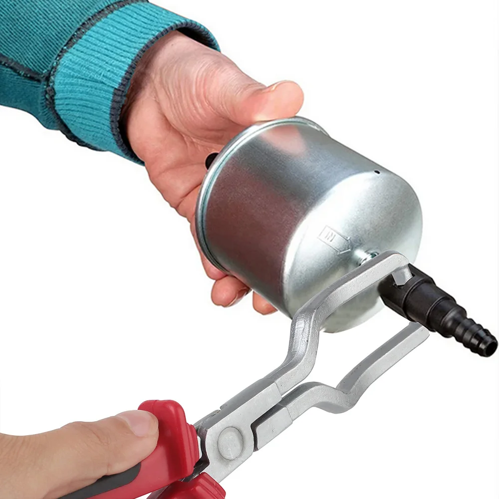 Fuel Line Pliers Gasoline Pipe Joint Fittings Caliper Car Repair Tool Filter Hose Release Disconnect Special Petrol Clamp