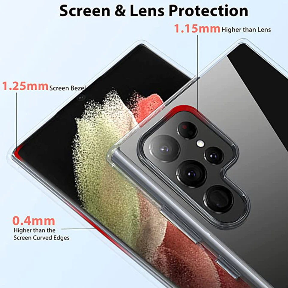 Luxury Transparent Phone Case For Xiaomi Poco X3 X4 NFC F2 F3 F4 GT M5 M4 Pro Shockproof Case For Poco X3 Pro M5S Silicone Cover