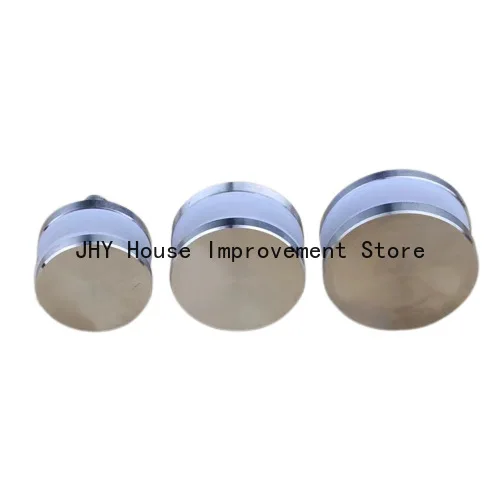 10Pcs SUS304 Round Mirror Acrylic Sign Standoff Fastener M8 M10 Threaded Bolt