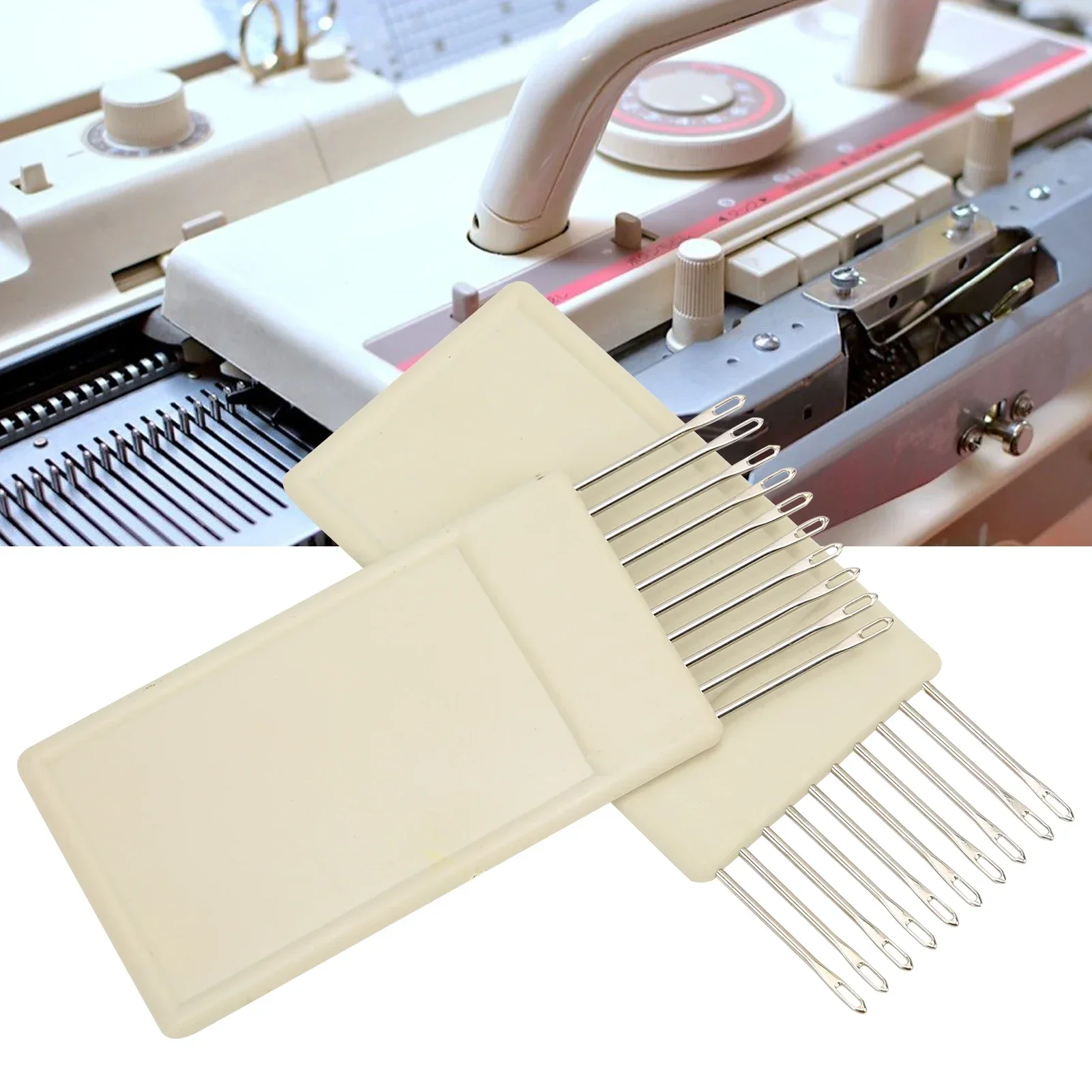 2Pcs Transfer Needle Tool 10 Claws No Scratches Durable Knitting Machine Accessories For Universal Knitting Machine